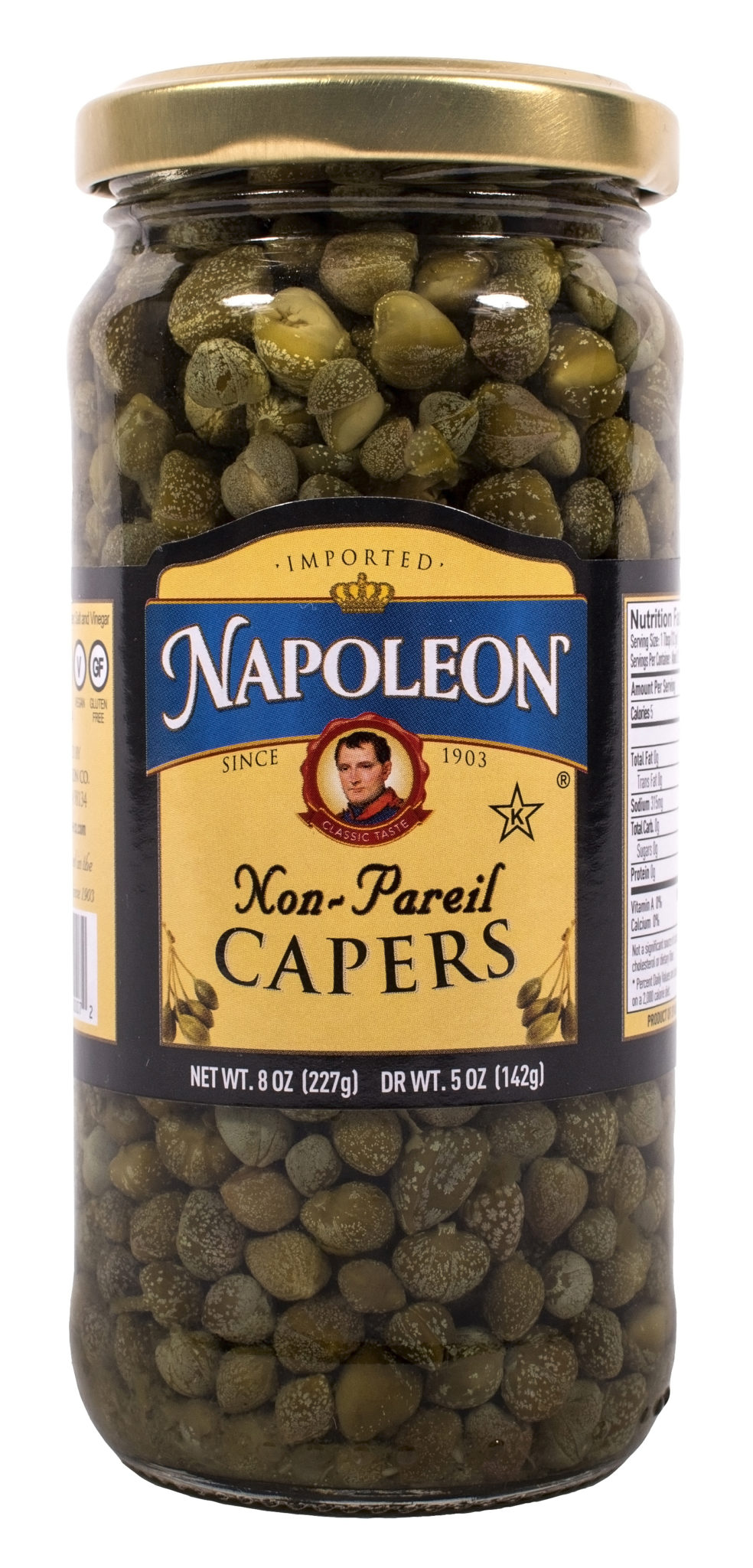 Nonpareil Capers 8oz The Napoleon Co.