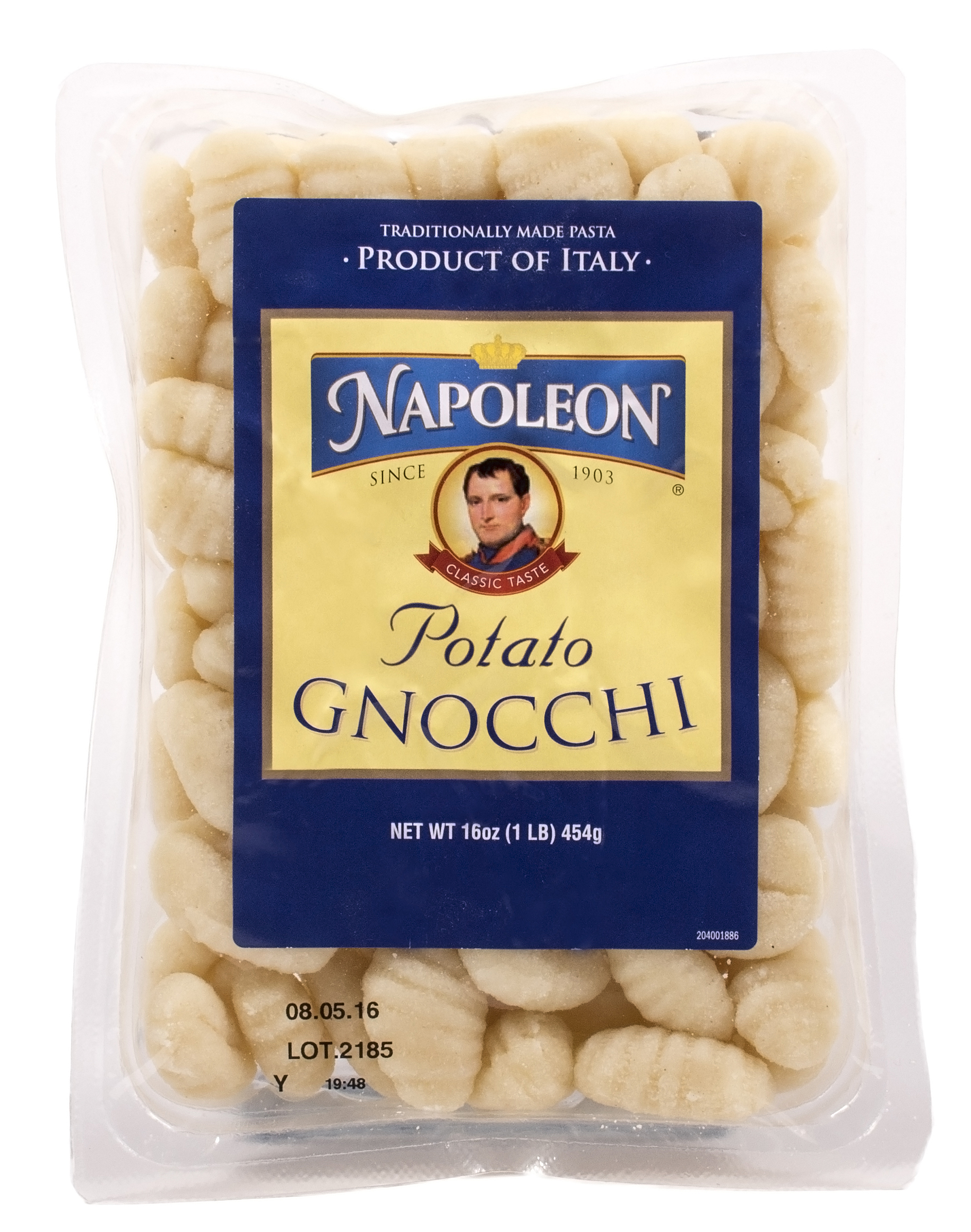 Potato Gnocchi 16oz The Napoleon Co.