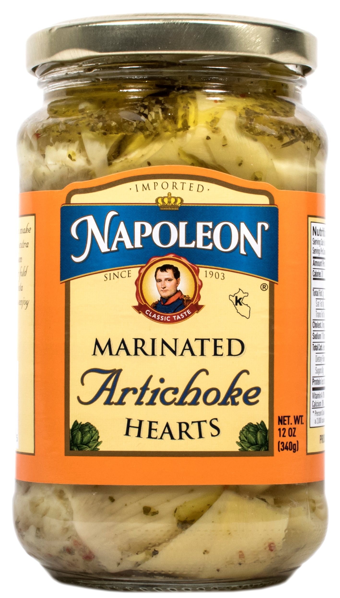 Marinated Artichokes 12oz The Napoleon Co.