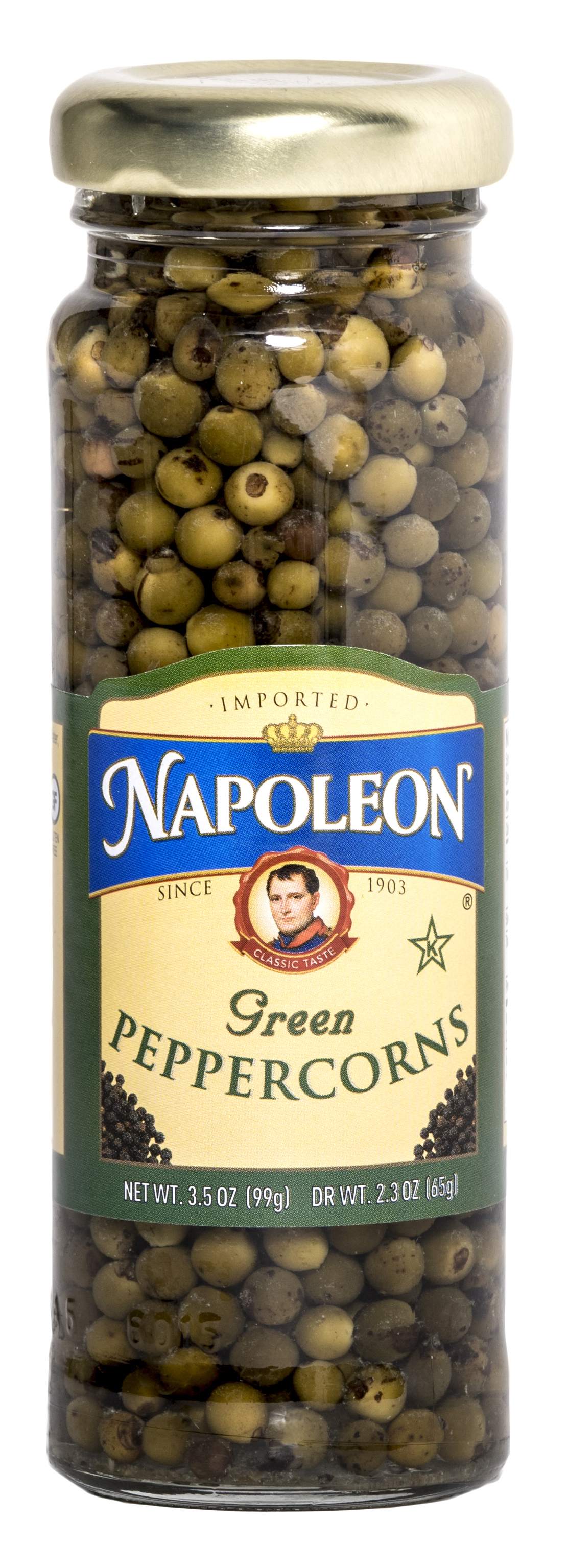 Green Peppercorns 3.5oz The Napoleon Co.